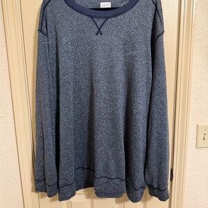 Greg Norman Men's Crewneck Sweater - Heather Navy